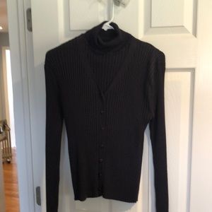 Size Medium Express Purple Sweater set